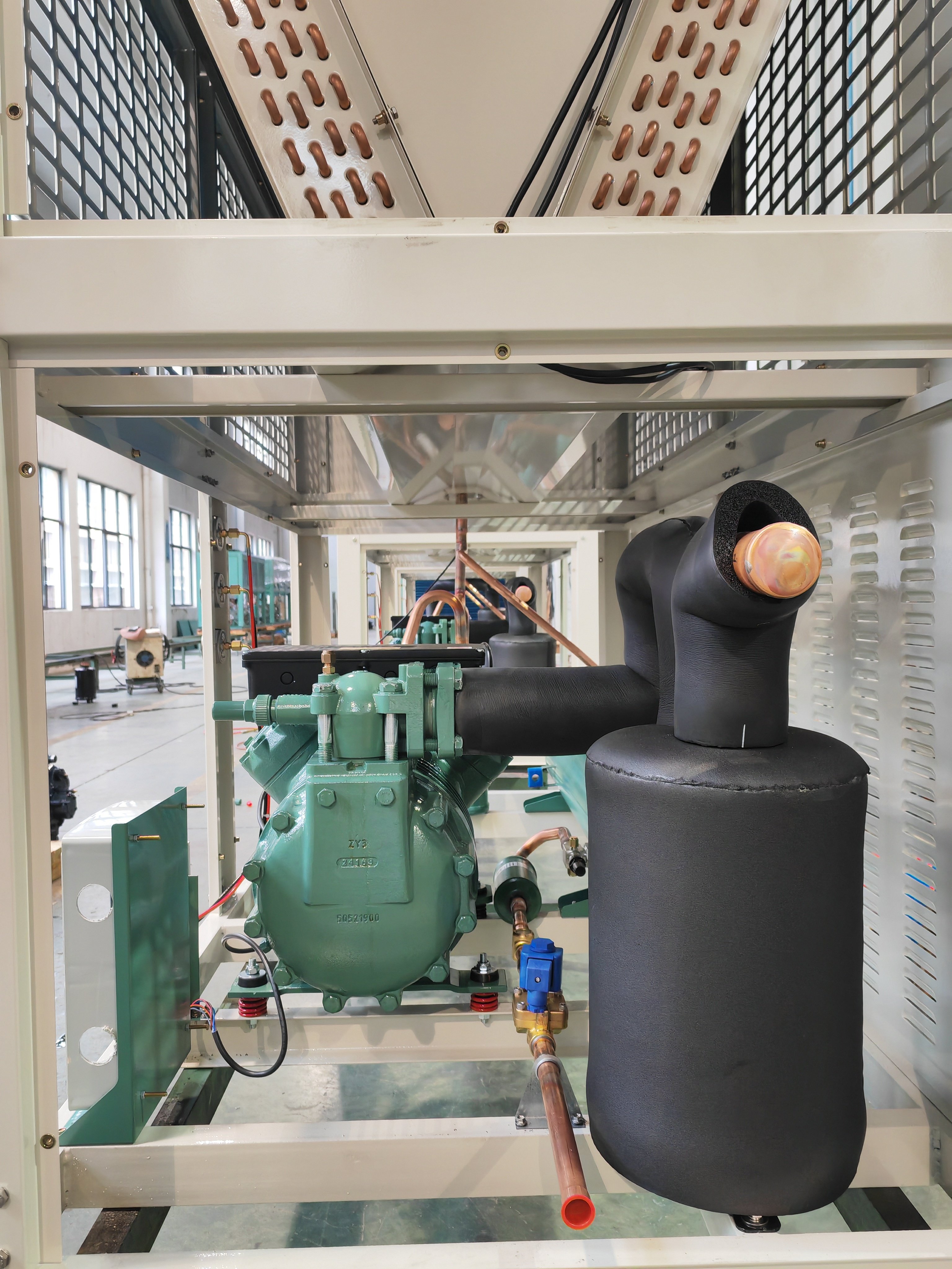 23HP Air Cooled Box Type Condensing Unit 4GE-23Y-20D With Original Semi-Hermetic Compressor for Freezer Room