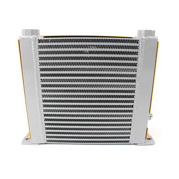 AH1012T-CA Plate Type Air Hydraulic Oil Cooler With Fan Industry Fan Cooler