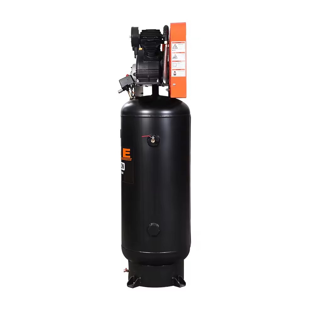 10 bar 60 Gallon 5.5hp Oil Lubricant Vertical Belt Drive air Compressor