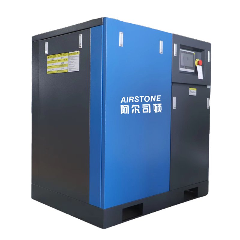Airstone Best-Selling 22kw 30hp 10Bar Stationary Screw Type Air Compressor Machines With Inverter for Industry