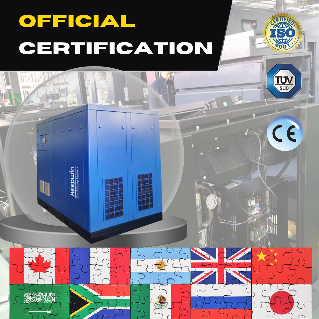 Screw Air Compressor Chinese Manufacture Price Two Stage Screw Type 315kw 420hp SLR-315S Screw Air Compressor
