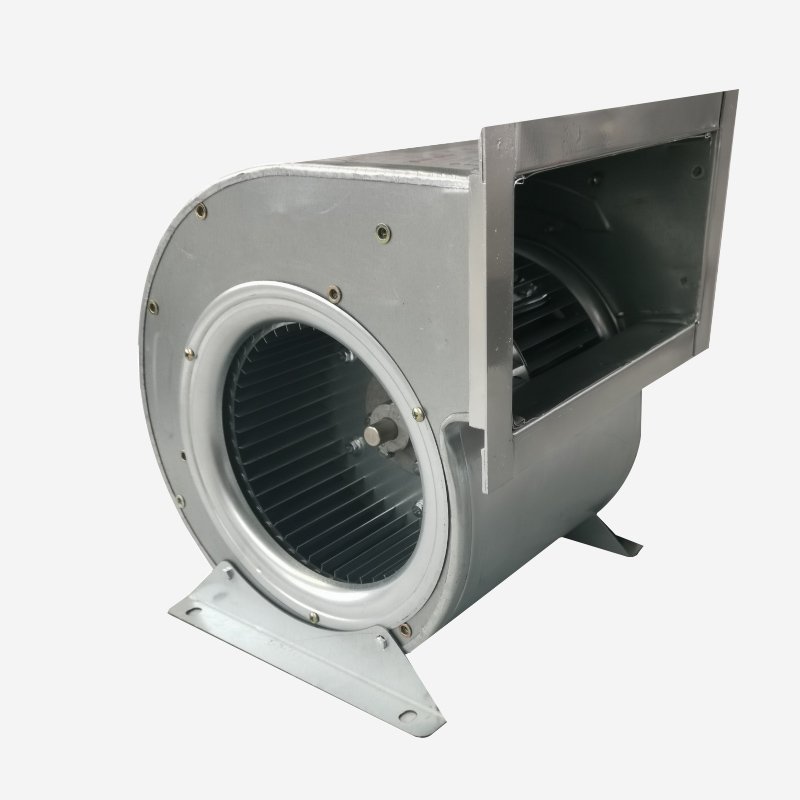 12V DC Small Centrifugal Blower Fan Energy-Saving with 500 Cubic Meters Per Hour Air Volume Made of Galvanized Material