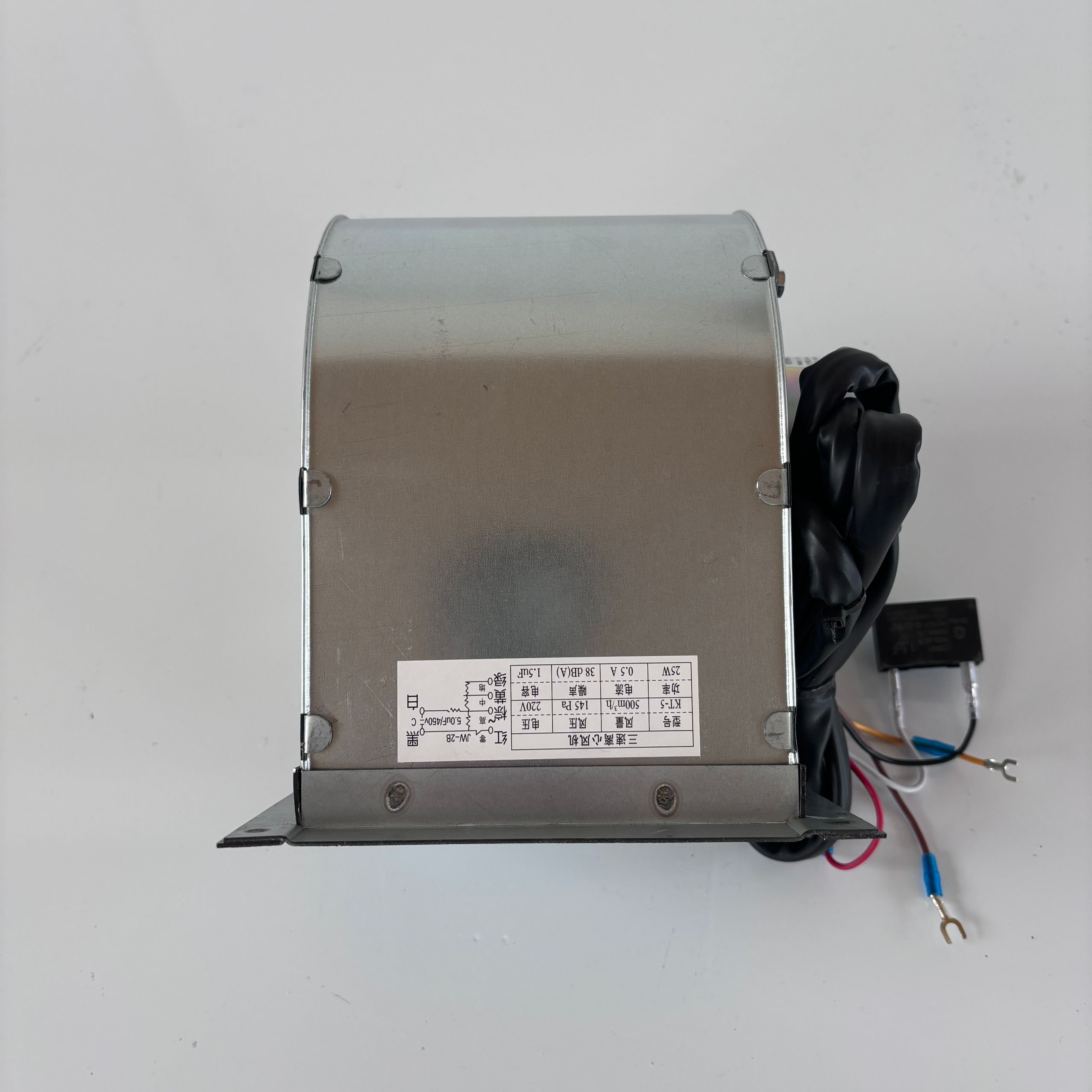 12V DC Small Centrifugal Blower Fan Energy-Saving with 500 Cubic Meters Per Hour Air Volume Made of Galvanized Material