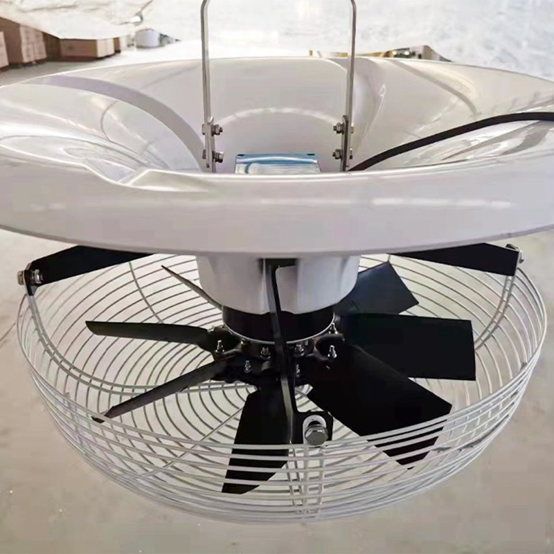 500mm Industrial Air Greenhouse Circulation Ceiling Fan of Stainless Steel