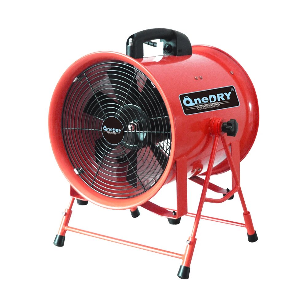 ONEDRY SHT-30 300 mm Axial Industrial Blower Portable Flexible Duct Blower Ventilation Exhaust Blower Fan Ducting Fan Ventilator