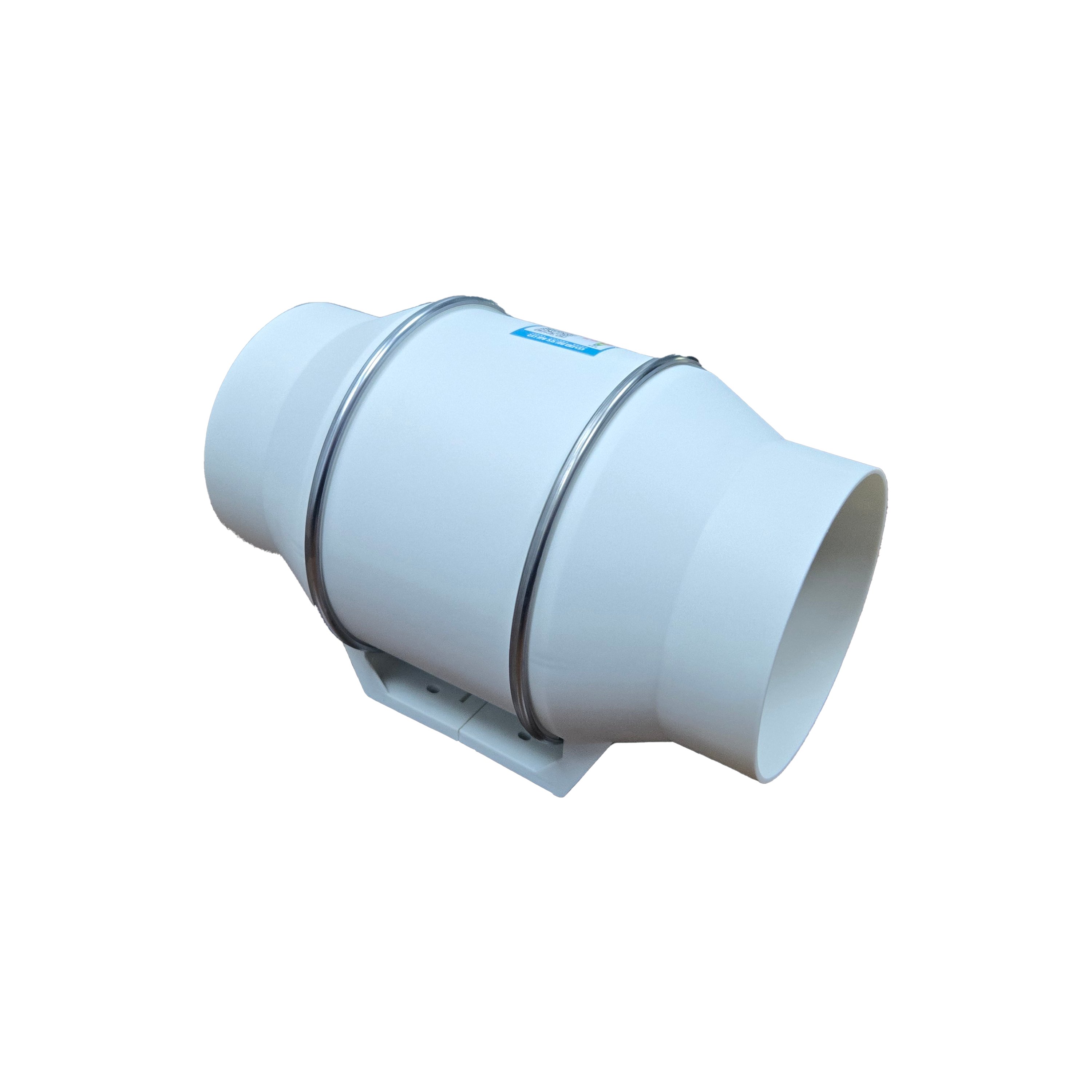 Air Wind Mixed Flow Duct Extractor Fan With Speed Controller 8 Inch 110-240V 460CFM for Indoor Greenhouse Growing Tents
