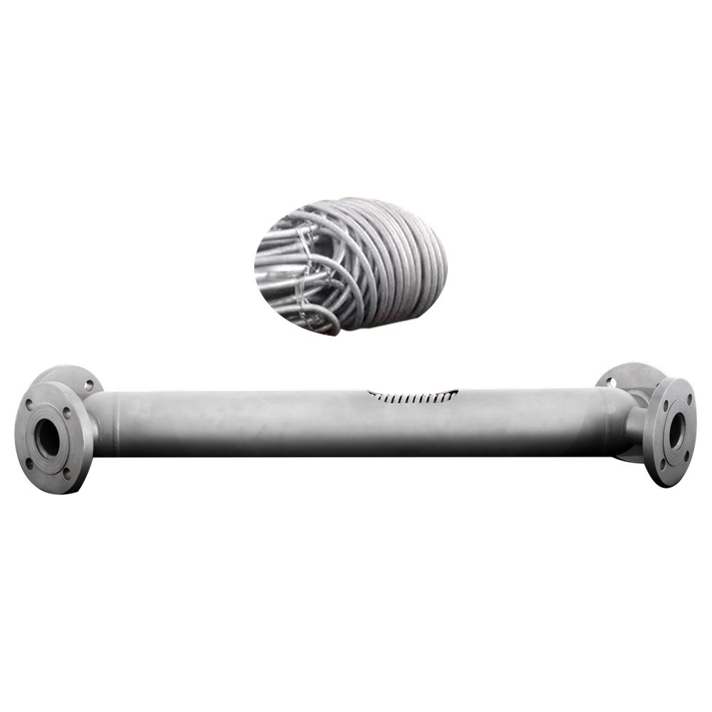 High Temperature 450 Degree Stainless Steel Spiral Tube Shell and Tube Heat Exchanger