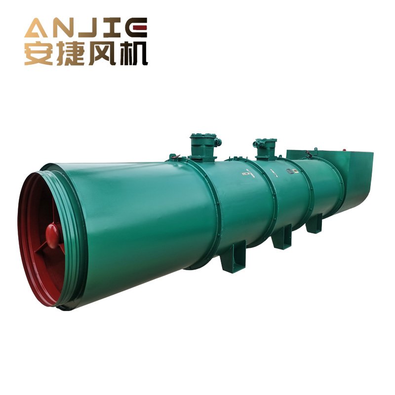 China Explosion Proof Pressed in Counter Rotating Axial Flow Fan Underground Coal Mines Cave Ventilation Fan