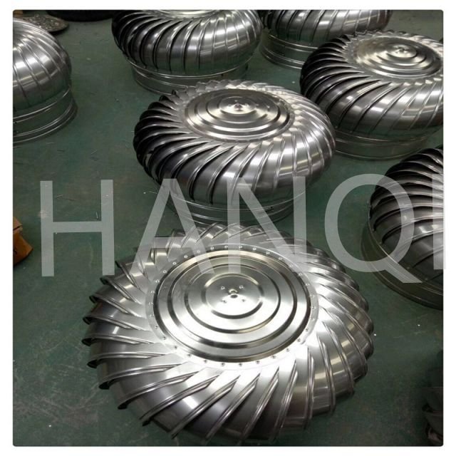 400mm 600mm 800mm Stainless Steel Wind Driven Roof Ventilation Fan No Power Industrial Ventilation Axial Flow Fan