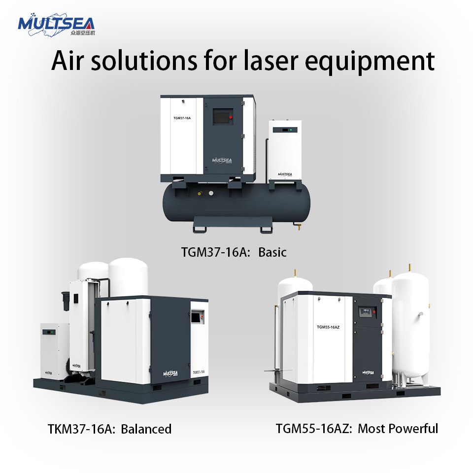General Industrial air Compressors air Compressor 4-in-1 Compresores De Aire Machine for Laser Laser Cutting Machine