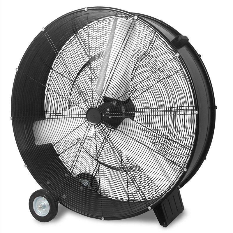 24/30/36/42/48 Inch European American and British Standard Industrial Fans Mobile Large Drum Industrial Exhaust Fan