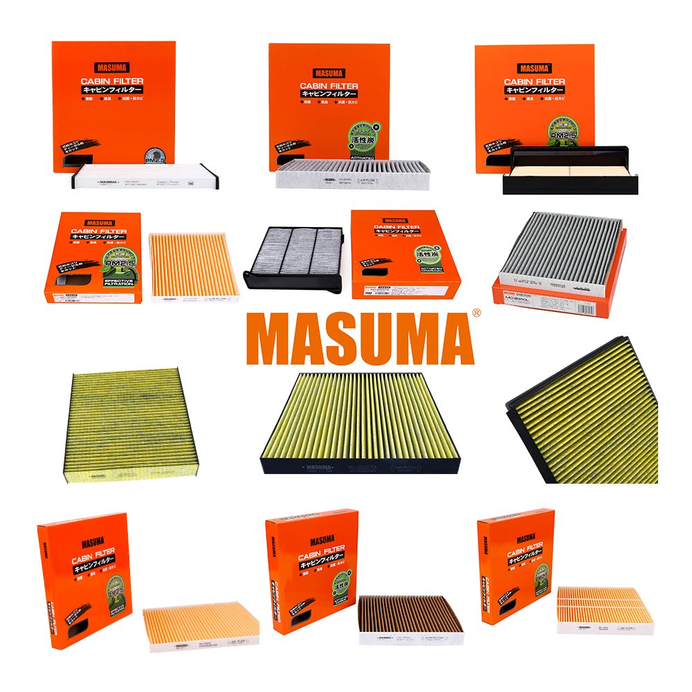 MASUMA Auto Parts Car AC Cabin Filter Auto Spare Parts Cabin Filters for LEXUS for SUBARU for TOYOTA