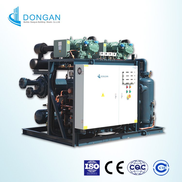R404A R507A Refrigerant Cold Storage Freezer Refrigeration Air Cooled Condensing Unit Cold Room Condenser Unit Cooler 1 Set