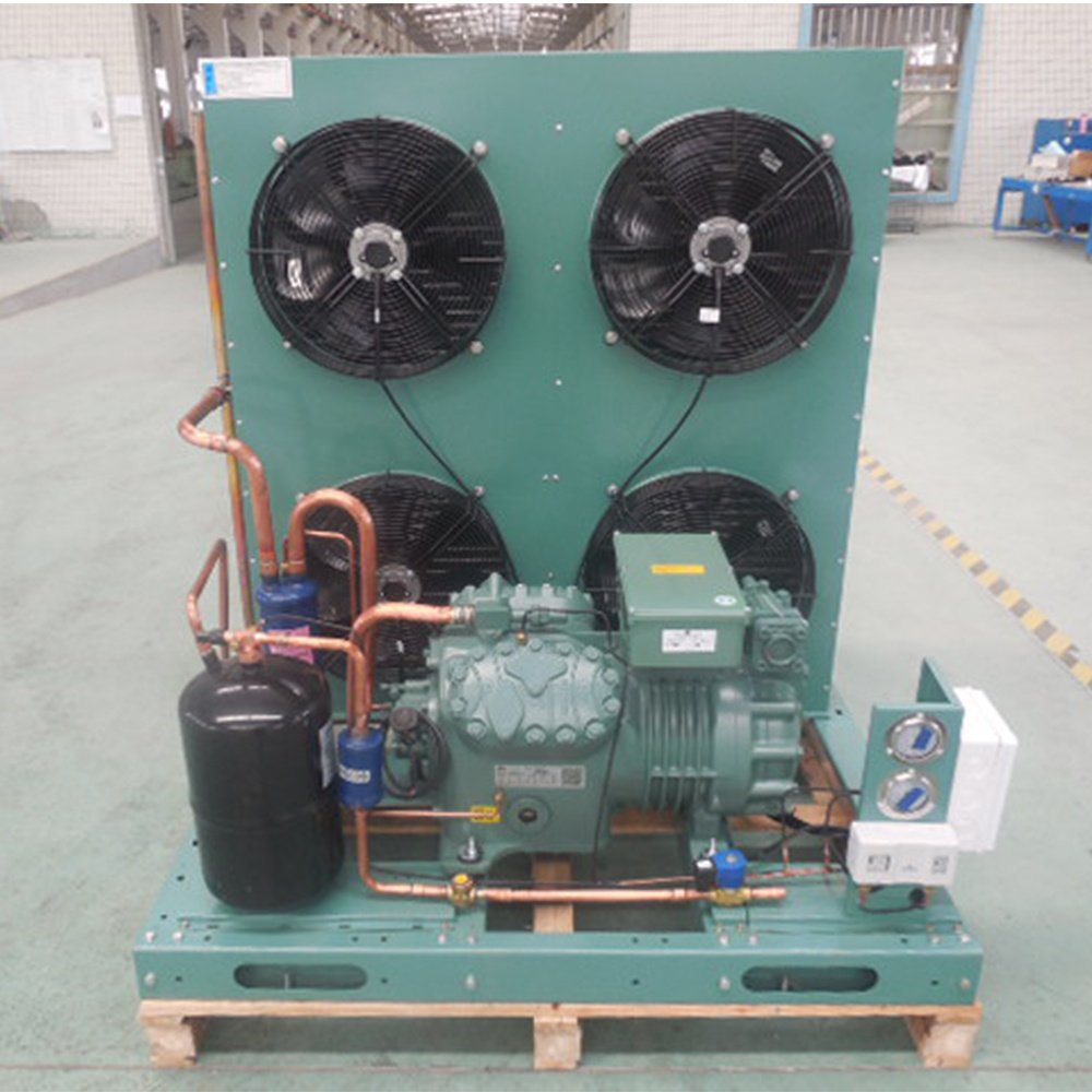 Refrigerator Condenser Freezer Refrigeration Unit Condensing Unit Price Air Cooled Compressor Condenser Unit for Freezer