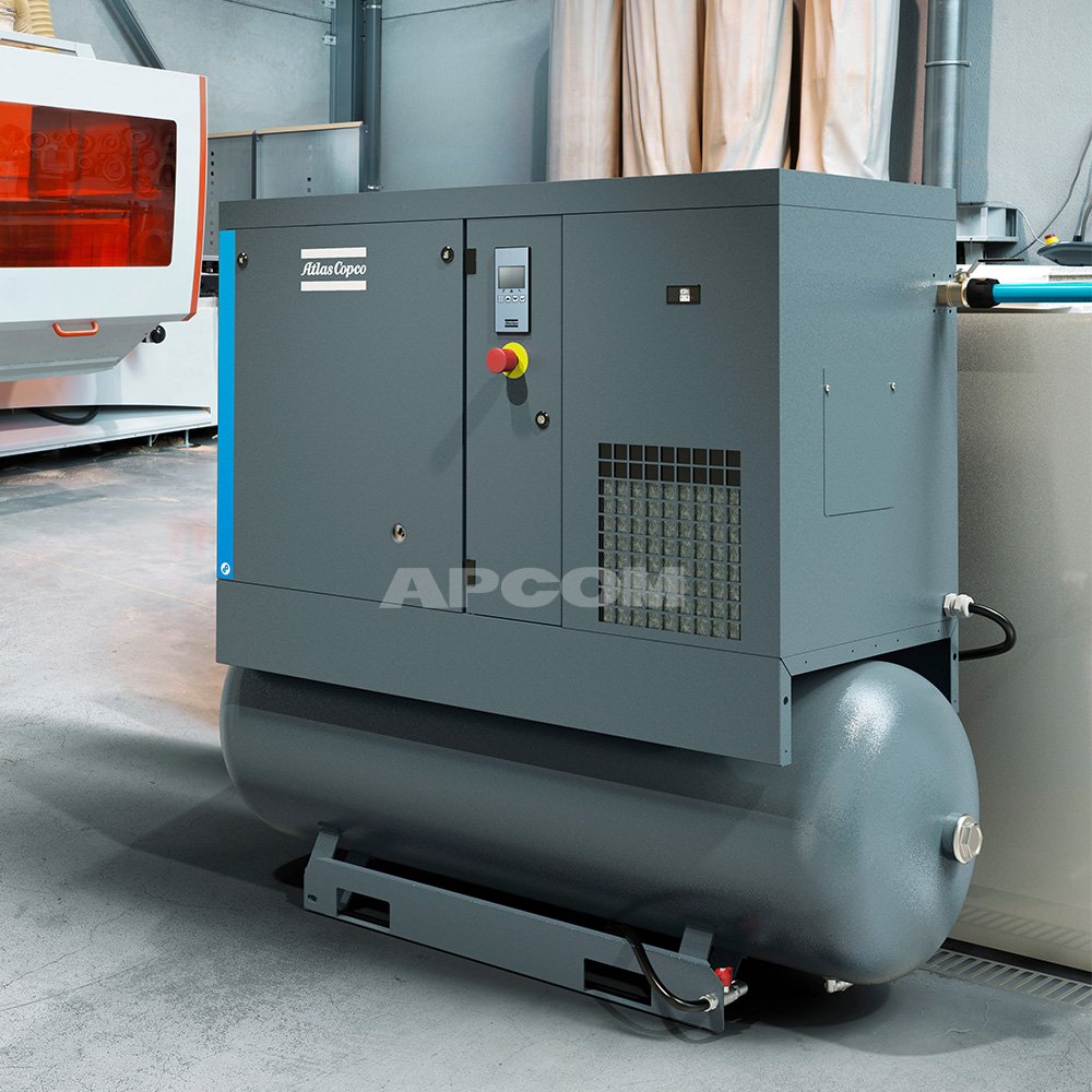 Air Compressor Atlas Copco G2 G3 G4 G5 G7 G11 G15 G18 G22 FF TM Oil-injected Atlas Copco Screw Air Compressors