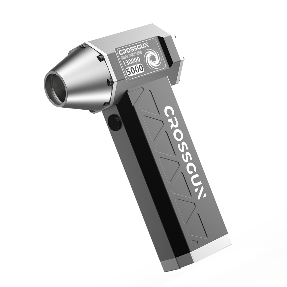 CROSSGUN Powerful Jet Dry Blower 130000 Mini Air Gun Hammer All Aluminum Electric Portable Turbofan Mini Turbo Jet Fan