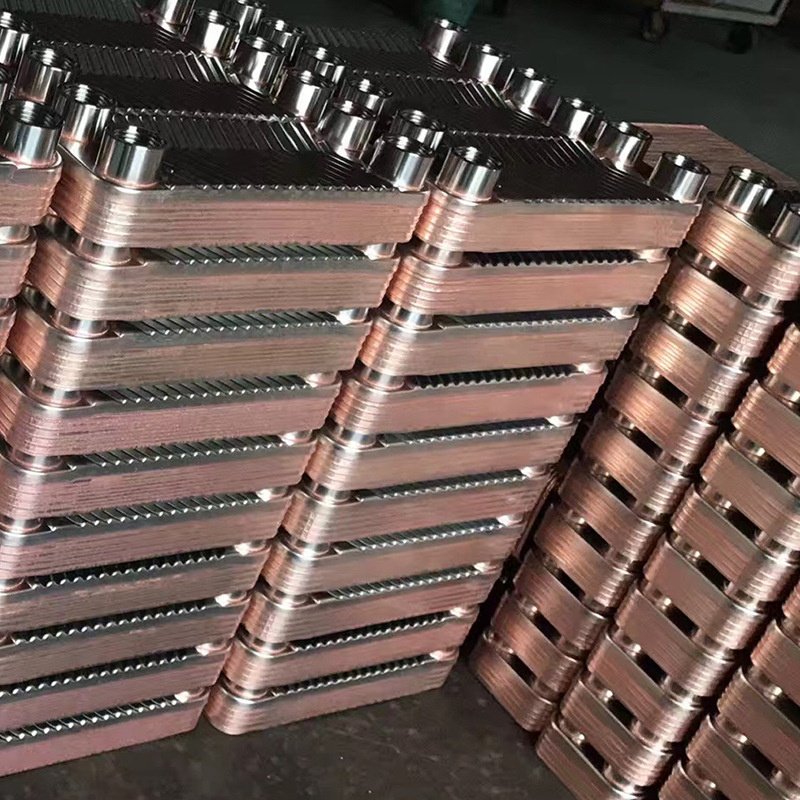 Brazed Heat Exchang Plate Water and air to air Heat Exchang Air Cooled Condenser