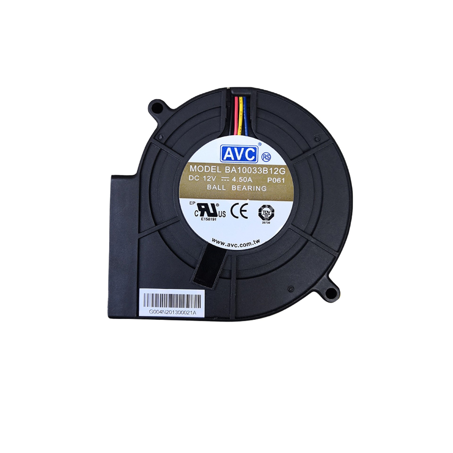 AVC10033 DC BA10033B12GP061 High air Pressure 12vdc Blower Fan
