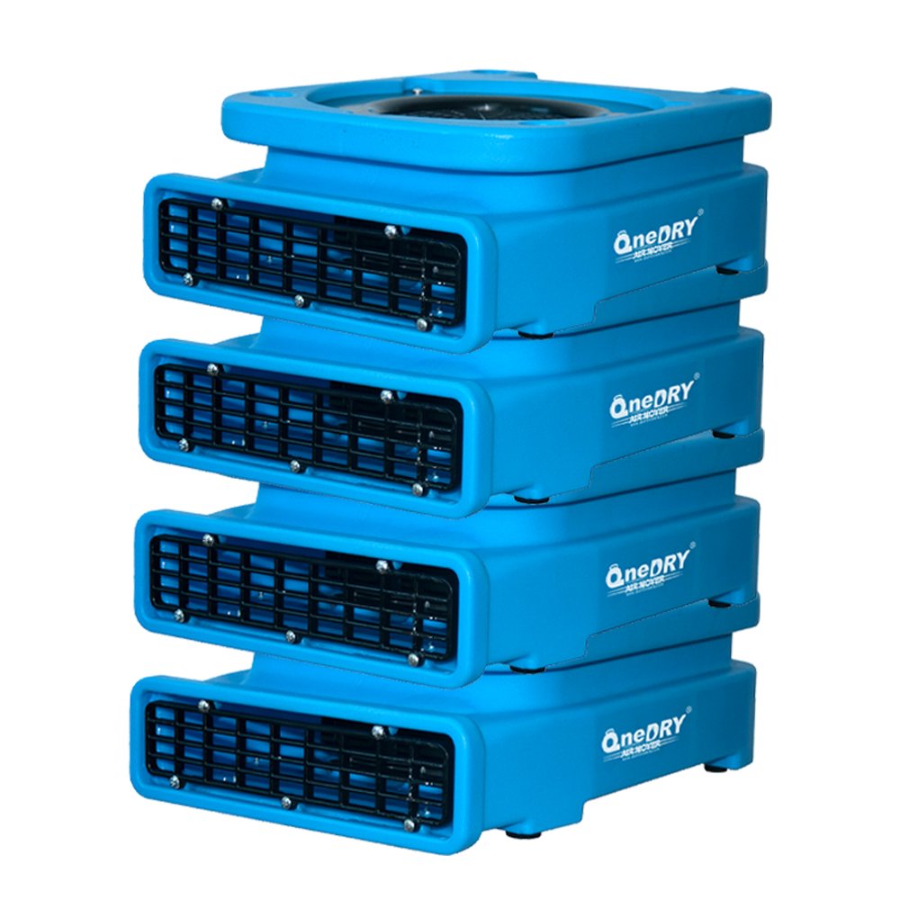 Stackable 500CFM Super Price Flat Air Mover Commercial Carpet Dryer Blower Velo Pro Floor Blower Fan for Water Damage