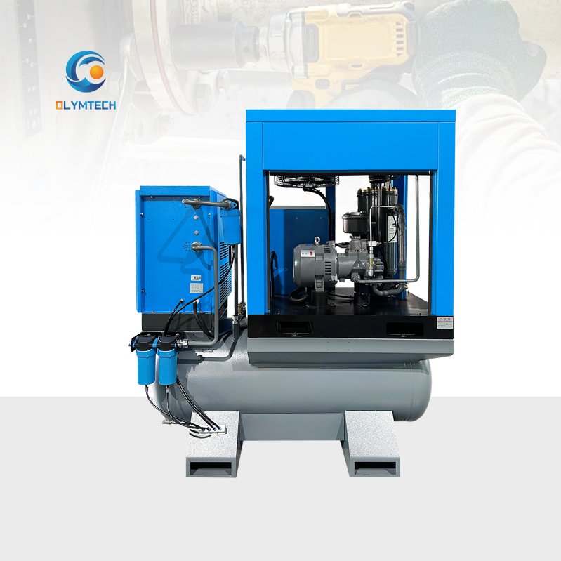 Olymtech 15kw 20hp 4-in-1 Screw Air Compressor for Laser 15kw 20hp 16bar 4-in-1 All in One Screw Air Compressor