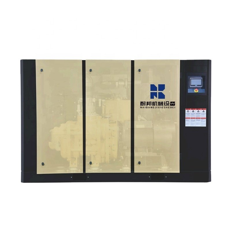 Screw Industrial Silent Electrical Rotary Screw Gas air Compressors With air Dryer and air Tank