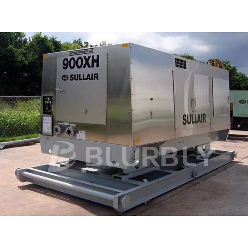 Sullair 900H 25.5m3/min High Wind Pressure Double Stage Cummins Engine Screw High Altitude air Compressor Heavy Duty Portable