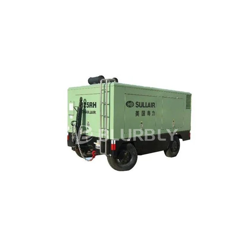 Sullair 900H 25.5m3/min High Wind Pressure Double Stage Cummins Engine Screw High Altitude air Compressor Heavy Duty Portable