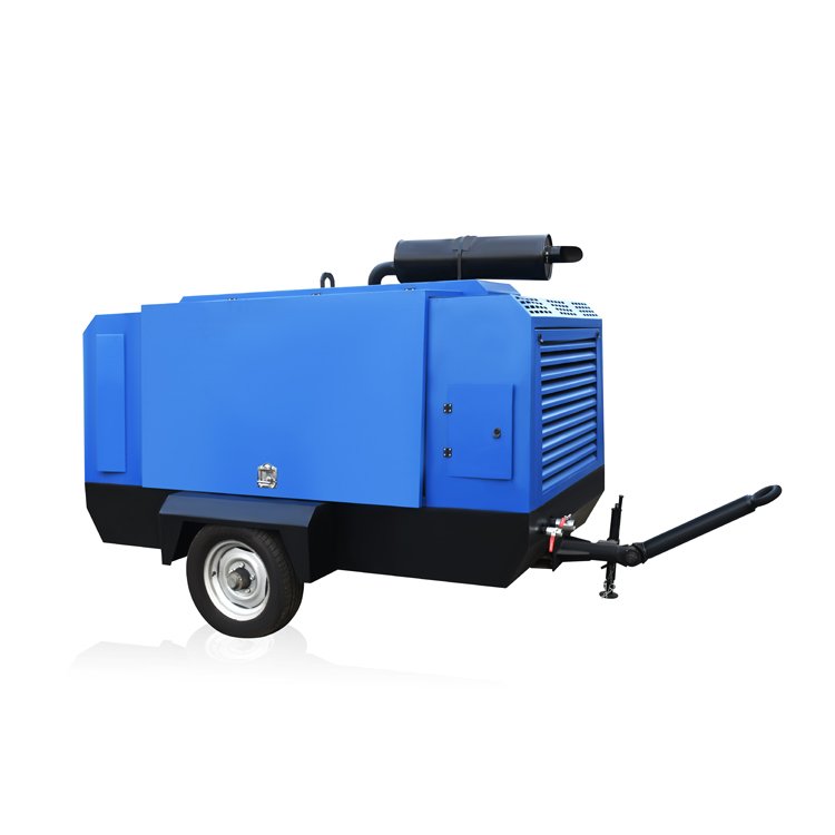 154KW 210HP 260PSI 18bar 530cfm Mobile diesel air Compressor Machine Portable OEM Compressor for Mining
