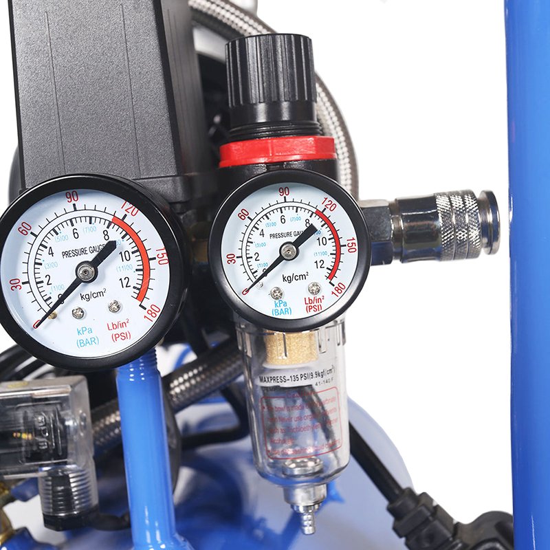 SPERAN 220V Mini Small Portable 1HP Medical Dental Outstanding Oilless Compresor Silent Oil Free Air Compressor