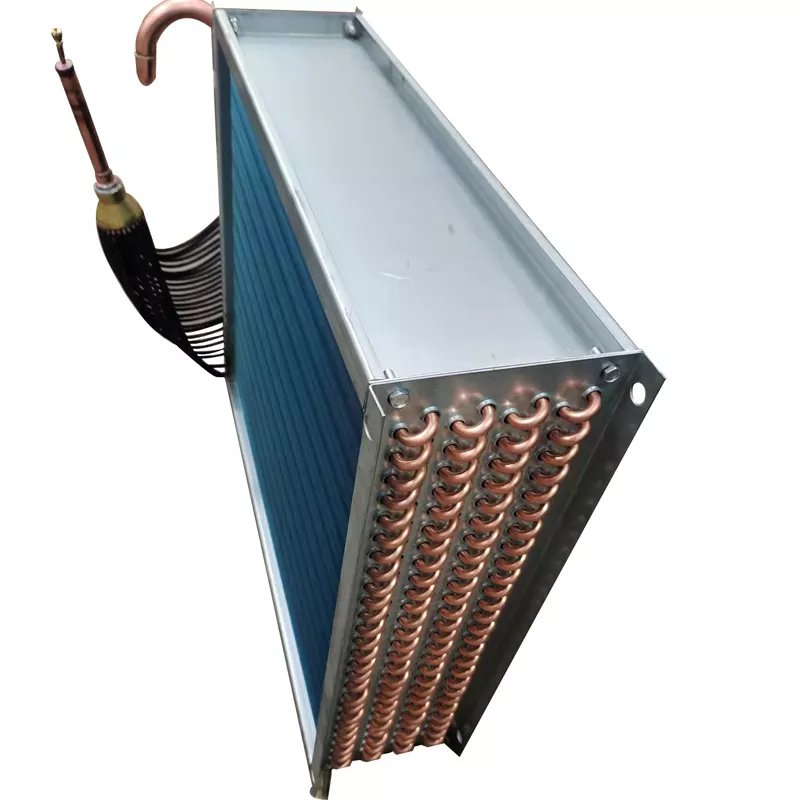 Chest Refrigerator air Cooled Condenser with Fan Radiator Coil