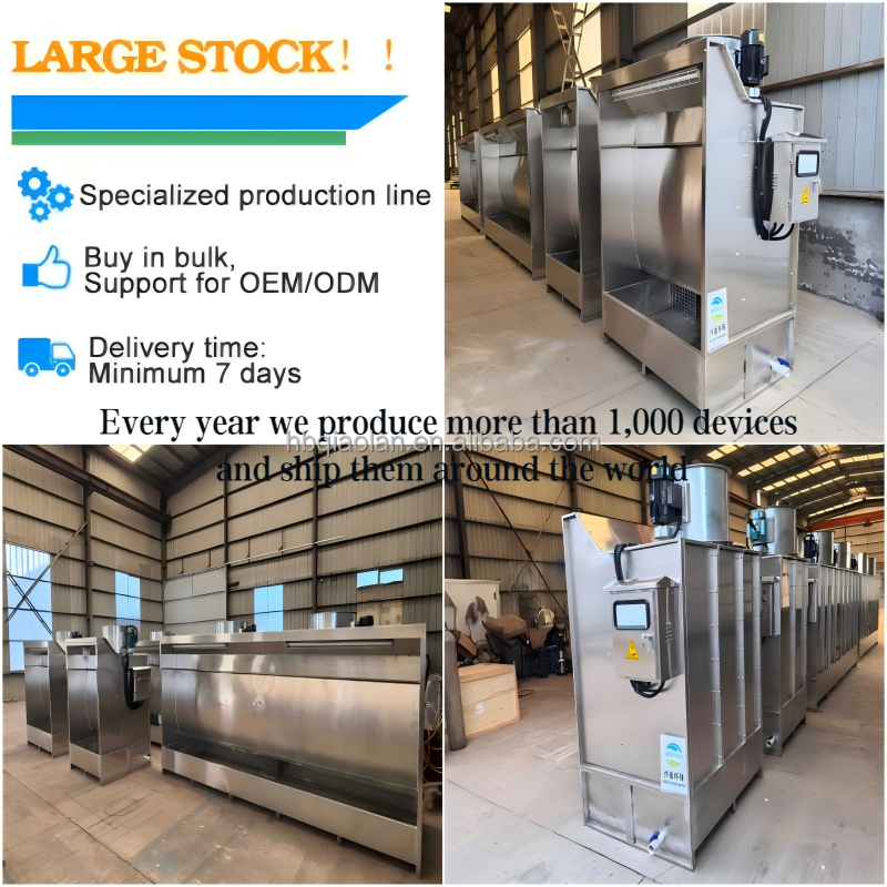 Full Stainless Water Trap Wet Wall Integrated Filter Booth Paint Mist Purification Water Curtain Paint Cabinet for Metal Coating