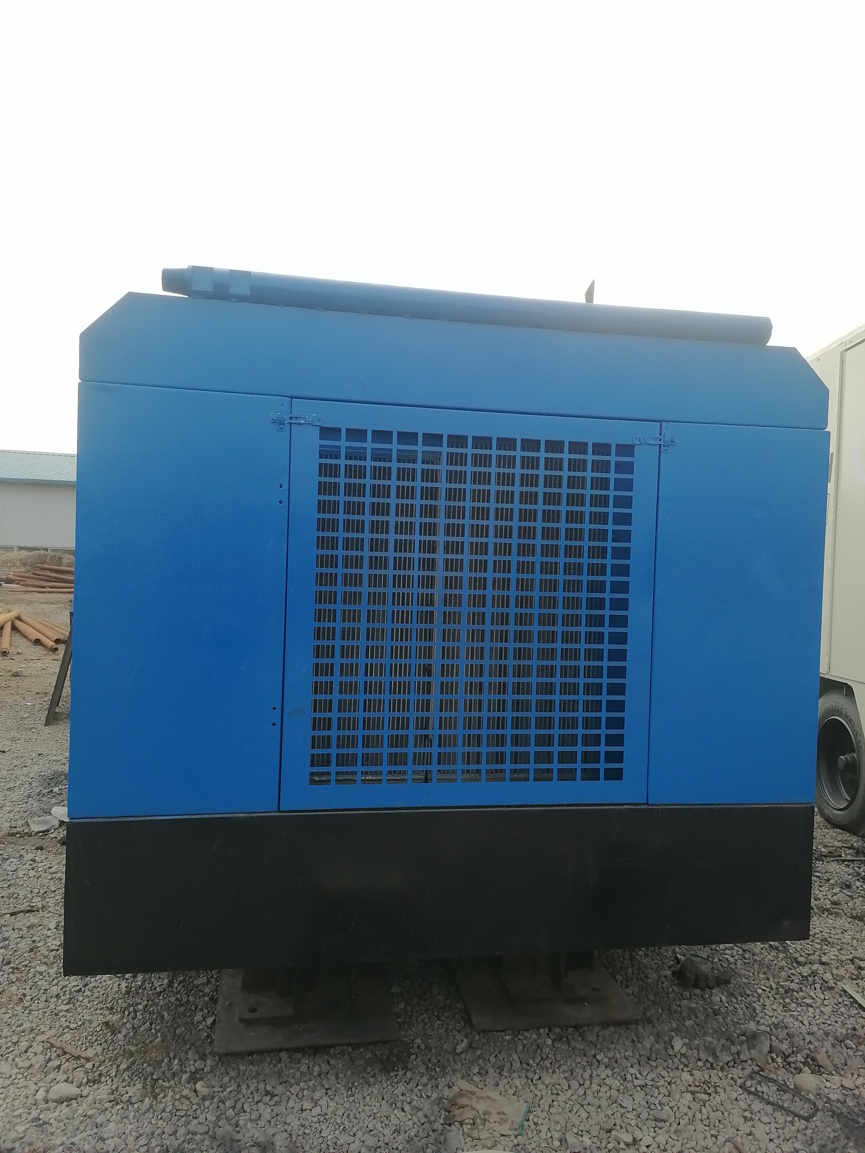 Second Hand 20bar Portable Diesel Screw Used Air Compressor in Good Condition