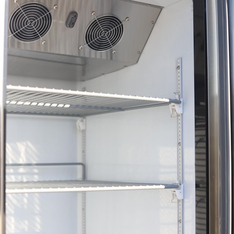 Xiangming Restaurant Kitchen Single Door Commercial Vertical Refrigerator Commercial High Quality Glass Door Refrigerator