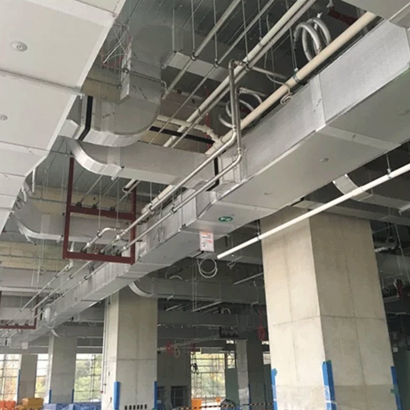 25mm Phenolic Foam Ductwork Pre-insulated Aluminum Foil Air Duct Direct Factory Manufacture High Quality Rigid Air Duct Pcs-0041