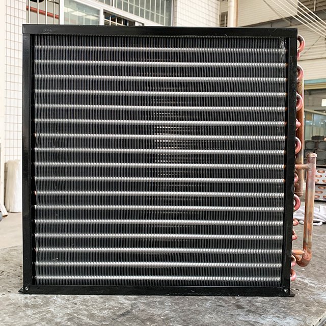 Finned Air-cooled Condensers with Different Types of Condensing Fans. Fin Type air Cooling Condenser FNH-9.5