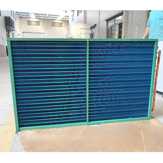 Finned Air-cooled Condensers with Different Types of Condensing Fans. Fin Type air Cooling Condenser FNH-9.5