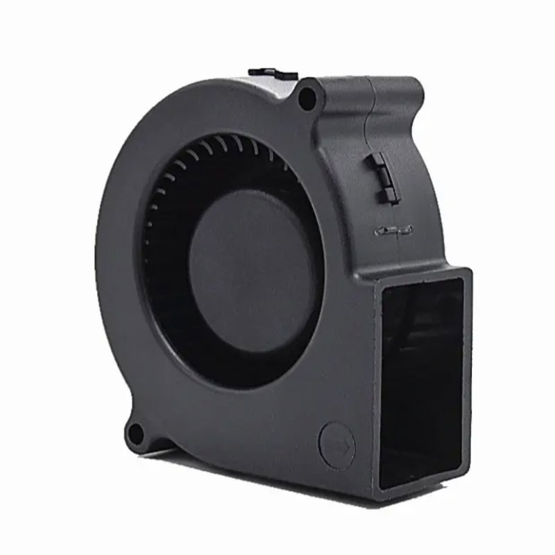 7530 Low Noise High CFM DC 12V 24 V Brushless Centrifugal Cooling Fan Micro Exhaust Cooling Fan High Airflow DC Centrifugal Fan