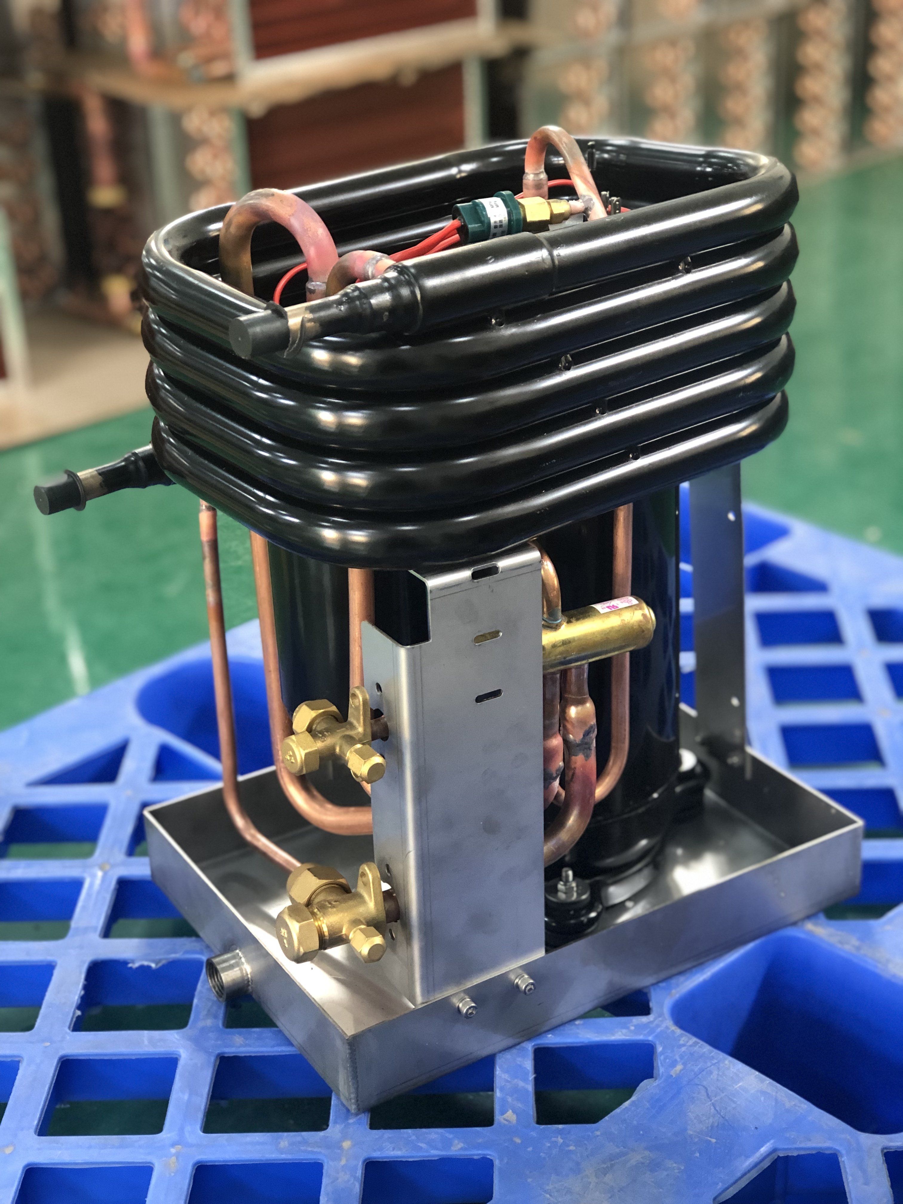 USA Europe Hot Sale 220V 50/60Hz 16000BTU Split Marine Air Conditioning Unit Condensing Unit 12000 BTU