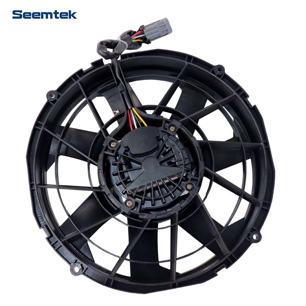 Automobile 12inch DC Bus Truck Air Conditioner Condenser Fan 24v Spal Fan