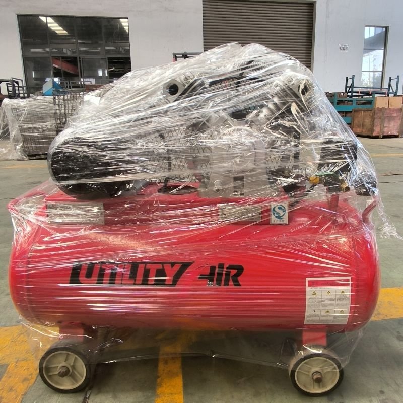 Diesel Piston Air Compressor Type LV4008C 1.5 kw 8Bar With 100L Tank Mini Piston Cheap Price Portable Piston Air Compressor