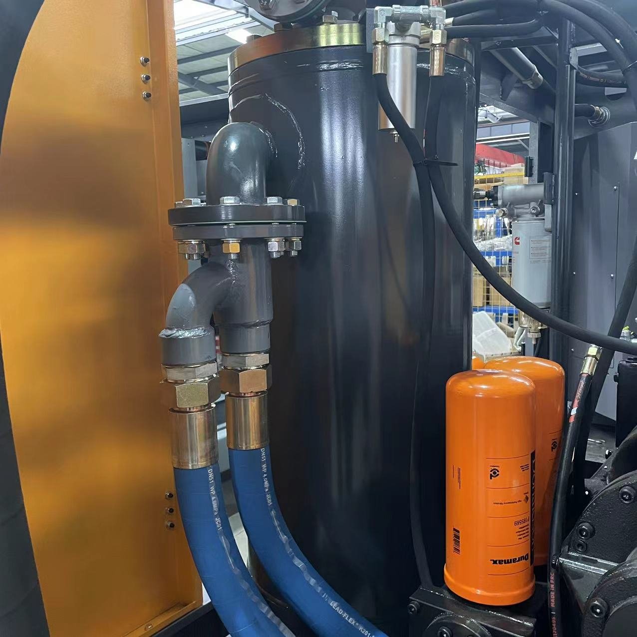 Hot Sale China 31m³/min 25Bar 309Kw Two-stage Portable Engineering Diesel Screw Air Compressor