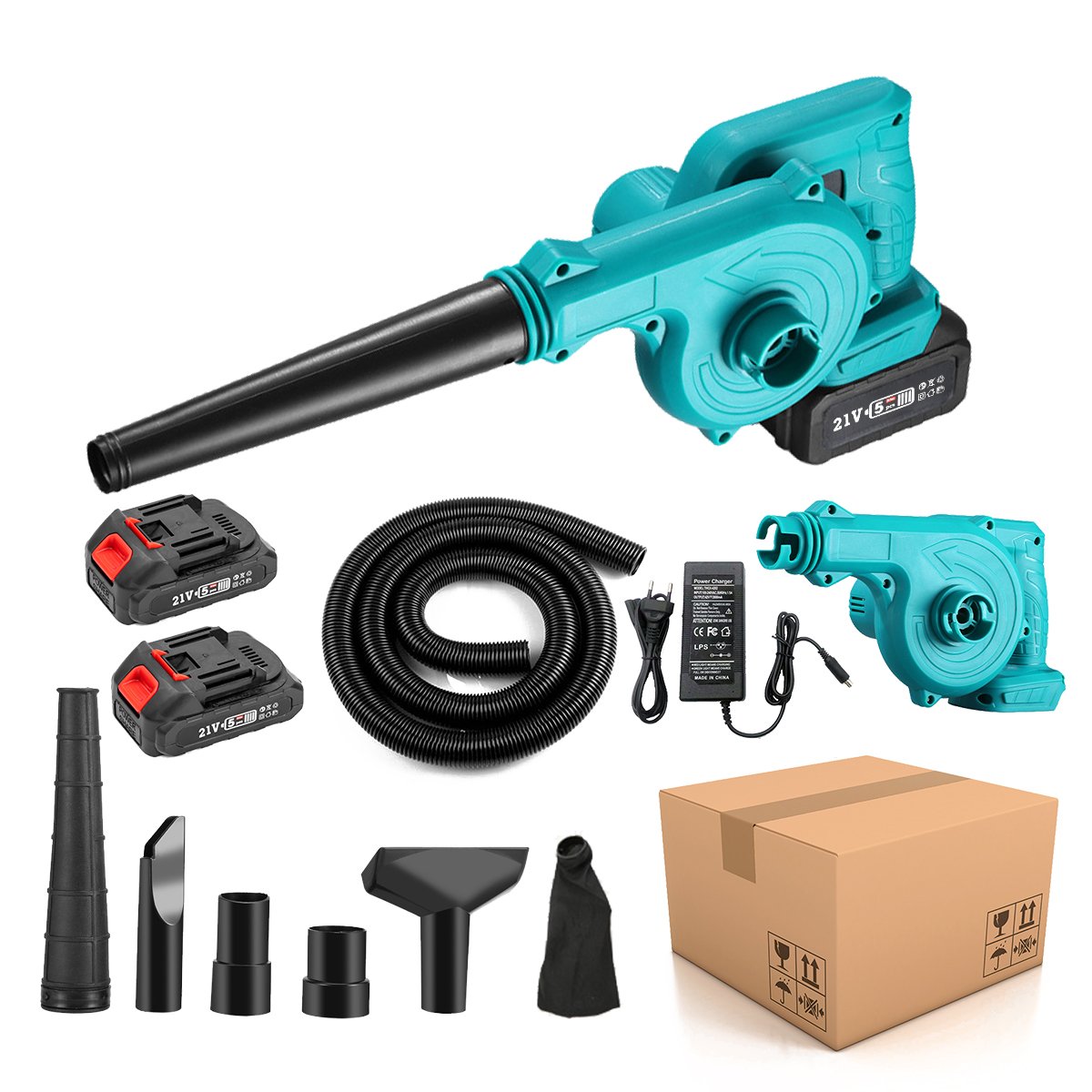 Cordless Leaf air Blowes Terahertz Machine Blower Hot air Vacuum Cleaner Dust Electric Blower