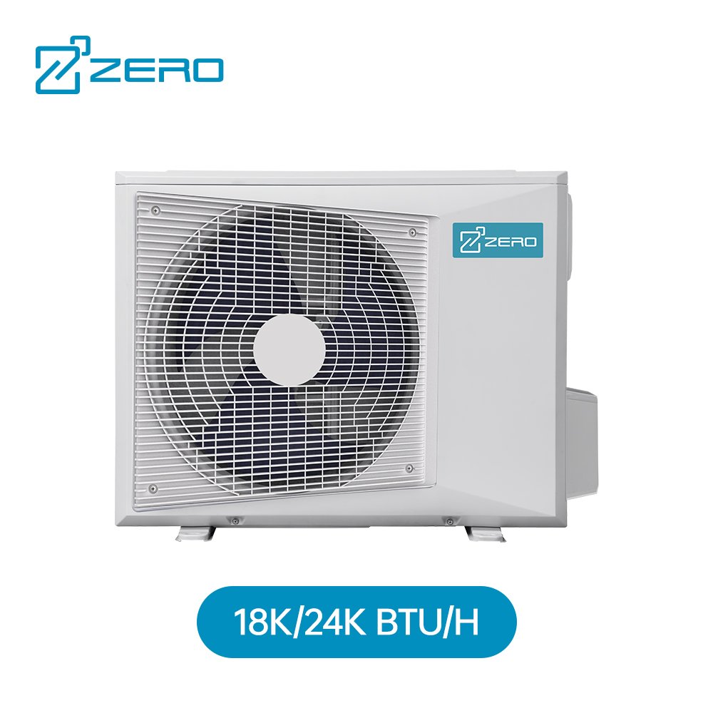 ZERO Latam 18000 60000 Btu 16 Seer Side Discharge Condenser Type Air Conditioner Cooling and Heating Commercial Unit