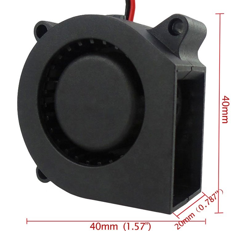 DC Brushless Snail Small 4020 40x40x20 40mm Ball Bearing Mini 12v 24v Blower Fan for Aroma Diffuser
