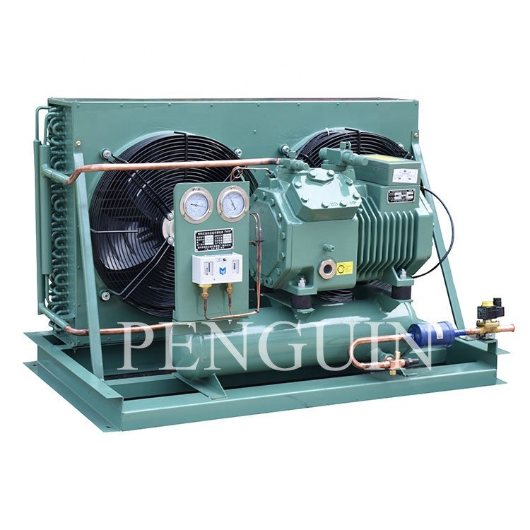 50HZ 60HZ 220V 380V 440V 480V R404A R22 5HP Compressor Condensing Unit for Cold Room Refrigeration Unit