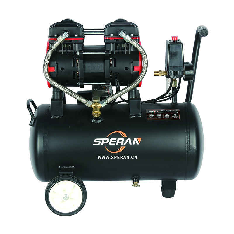 SPERAN Portable Oilless Piston Compressors Silent Oil Free Air Compressor for Paint Spray