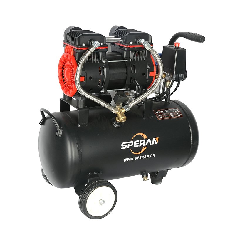 SPERAN Portable Oilless Piston Compressors Silent Oil Free Air Compressor for Paint Spray