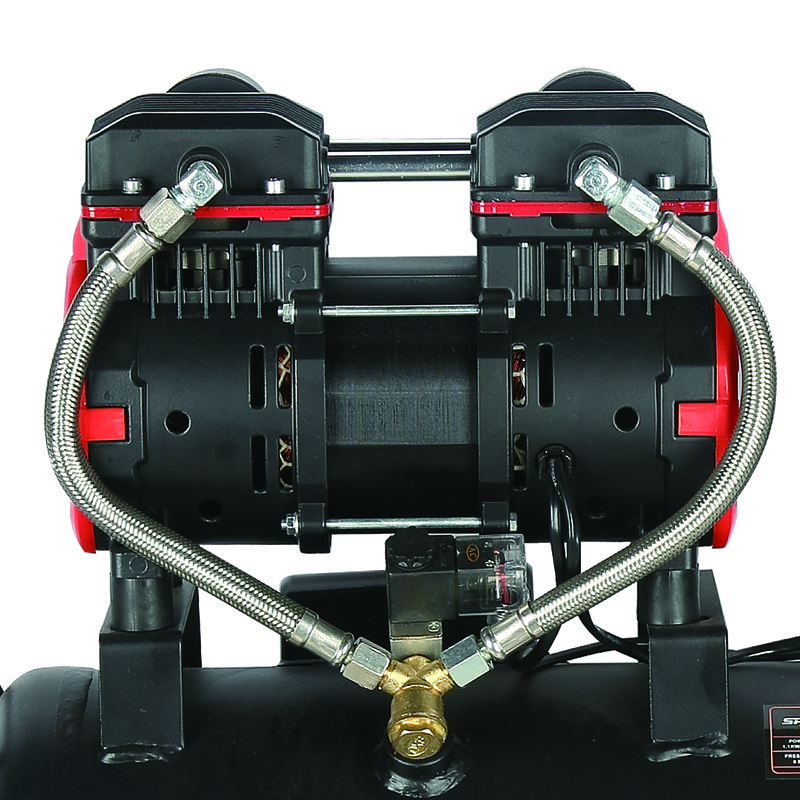 SPERAN Portable Oilless Piston Compressors Silent Oil Free Air Compressor for Paint Spray