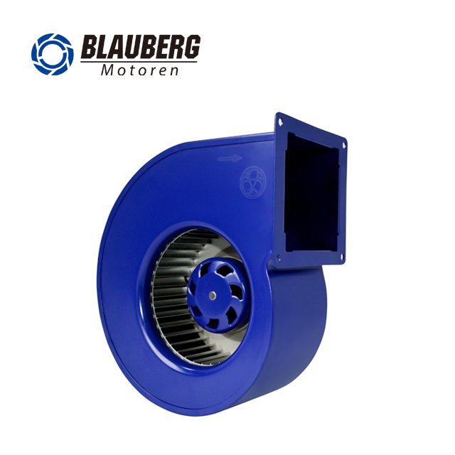 Blauberg 115V 110W Metal Scroll Single Inlet Centrifugal Blower Fans for Ac Unit 140mm Forward Fans