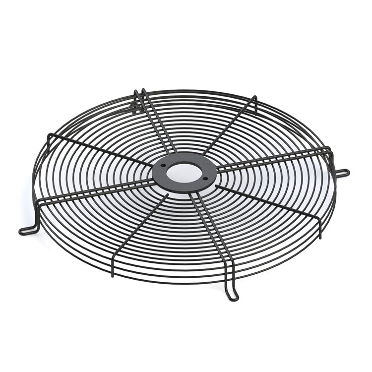 Corrosion Resistant Round Fan Metal Mesh Fan Accessories Metal Dust Cover for Axial Flow Fans